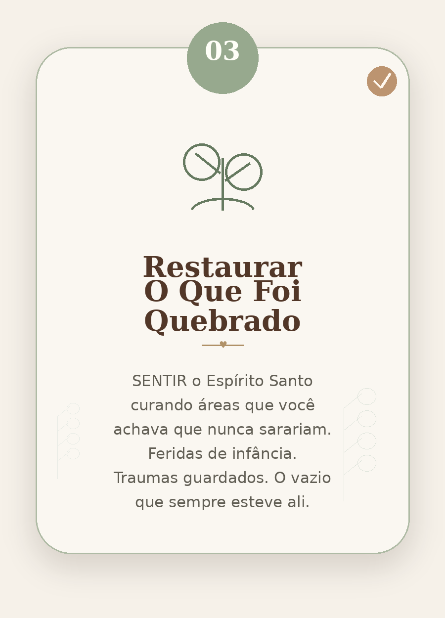 Etapa 03 — Restaurar O Que Foi Quebrado