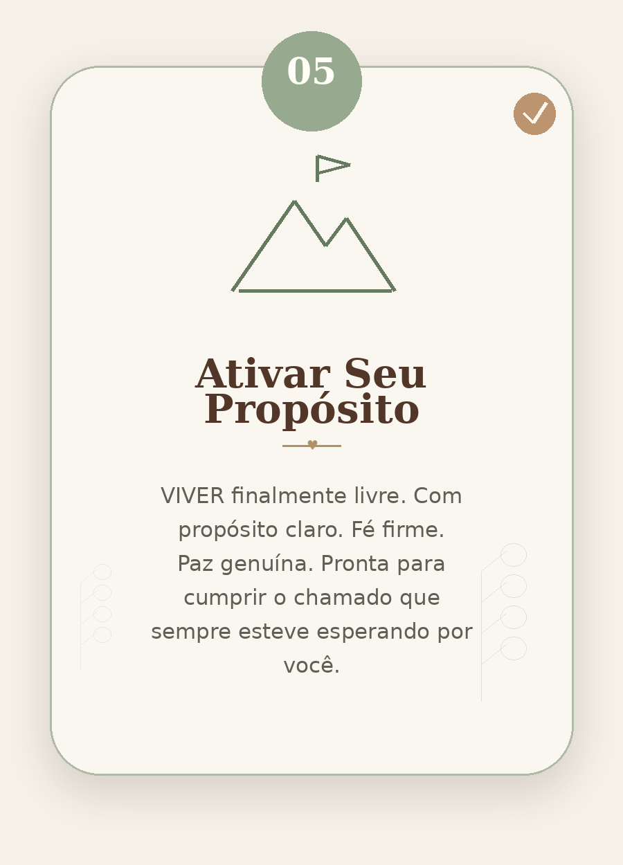 Etapa 05 — Ativar Seu Propósito